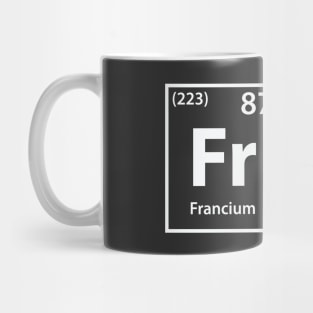 Frag (Fr-Ag) Periodic Elements Spelling Mug